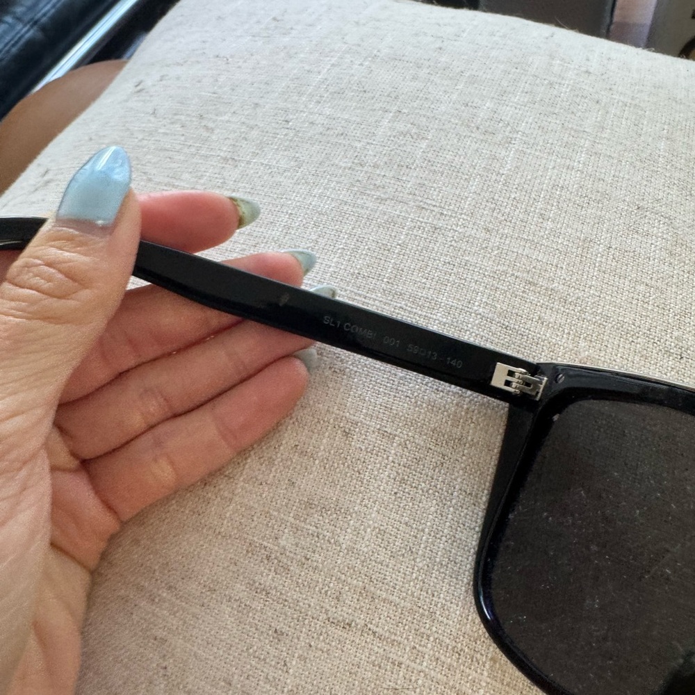 Saint Laurent Black Sunglasses Combi - Picture 4 of 6
